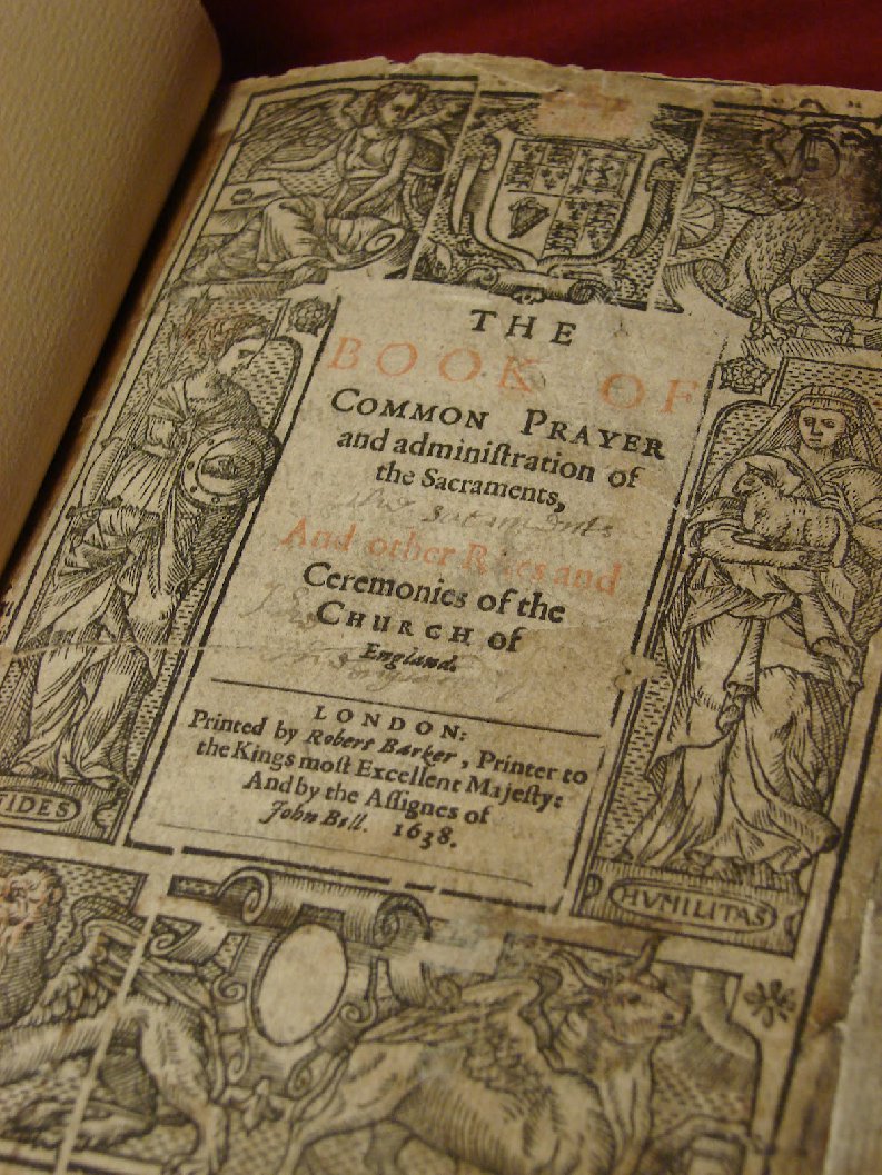 Our book of services, the Book of Common Prayer